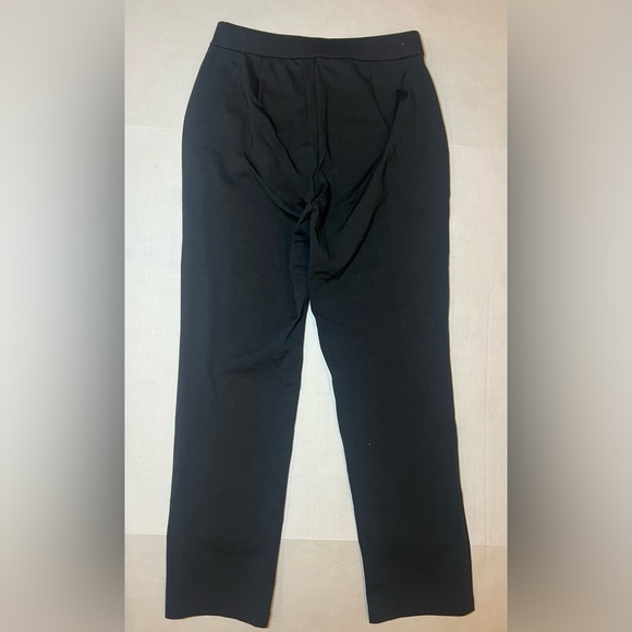Eileen Fisher Black High Waisted Ankle Pant NWT Size PP 0-2 Cotton Lightweight - Picture 8 of 9